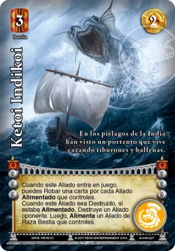 Ketoi Indikoi #058 · Mitos y Leyendas