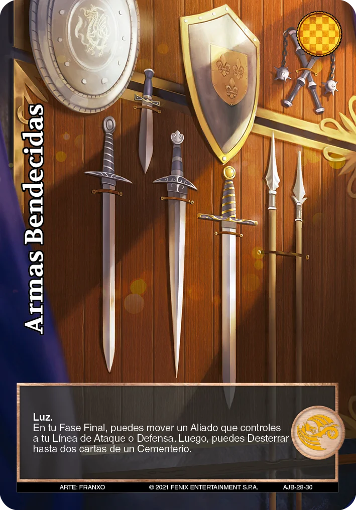 Armas Bendecidas 「ajedrez-028」 (ES)