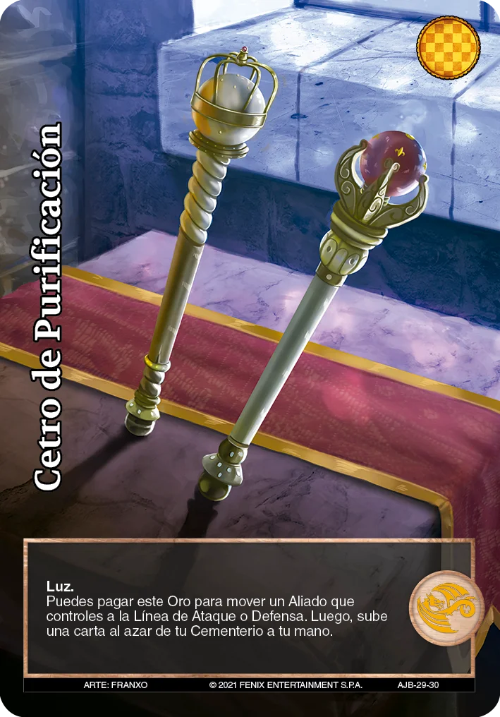 Cetro de Purificación 「ajedrez-029」 (ES)