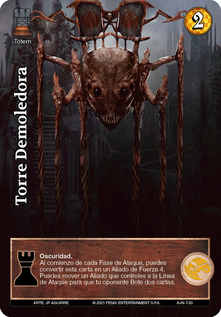 Torre Demoledora 「ajedrez-034」 (ES)