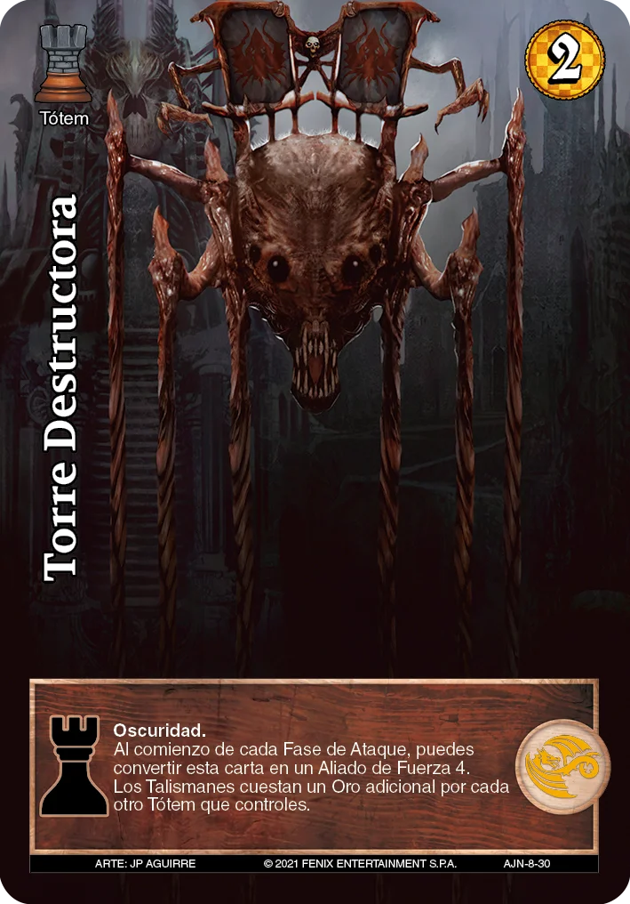 Torre Destructora 「ajedrez-035」 (ES)