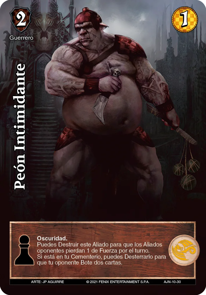 Peón Intimidante 「ajedrez-041」 (ES)