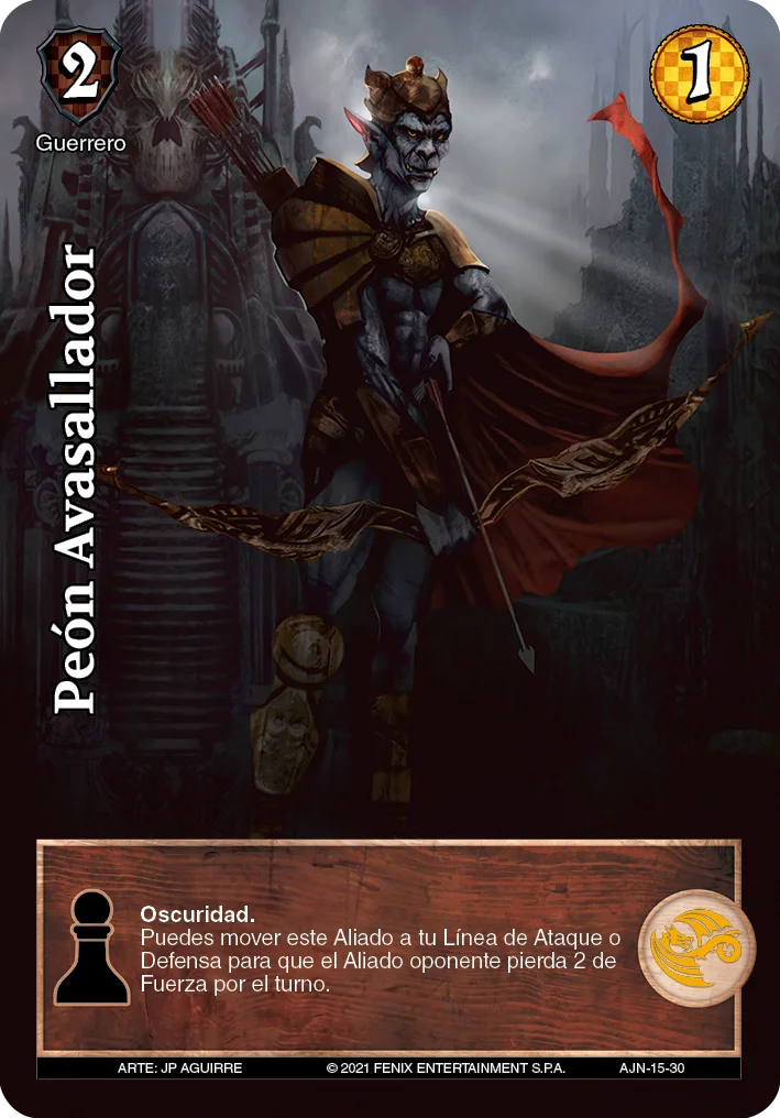 Peón Avasallador 「ajedrez-046」 (ES)