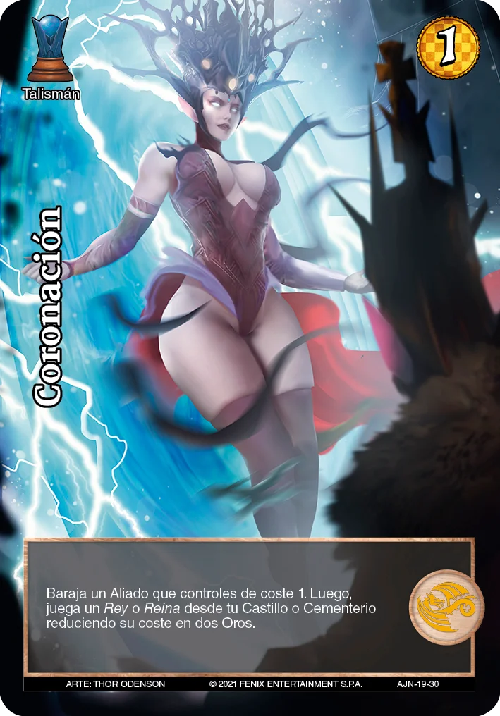 Coronación 「ajedrez-050」 (ES)