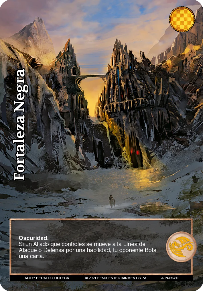 Fortaleza Negra 「ajedrez-055」 (ES)