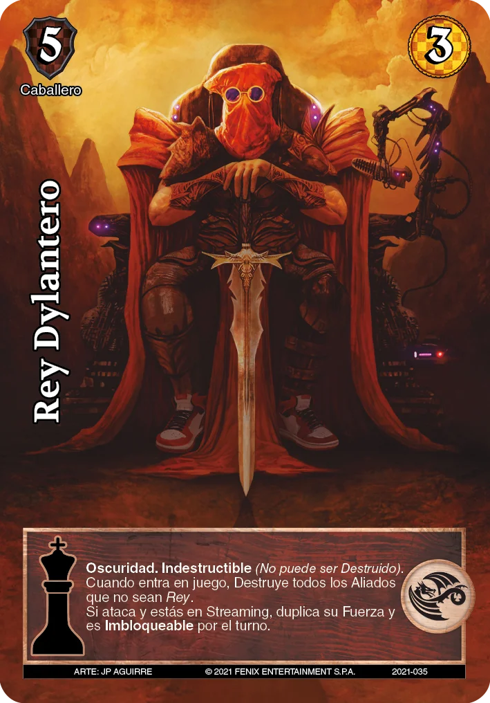 Rey Dylantero 「ajedrez-061」 (ES)
