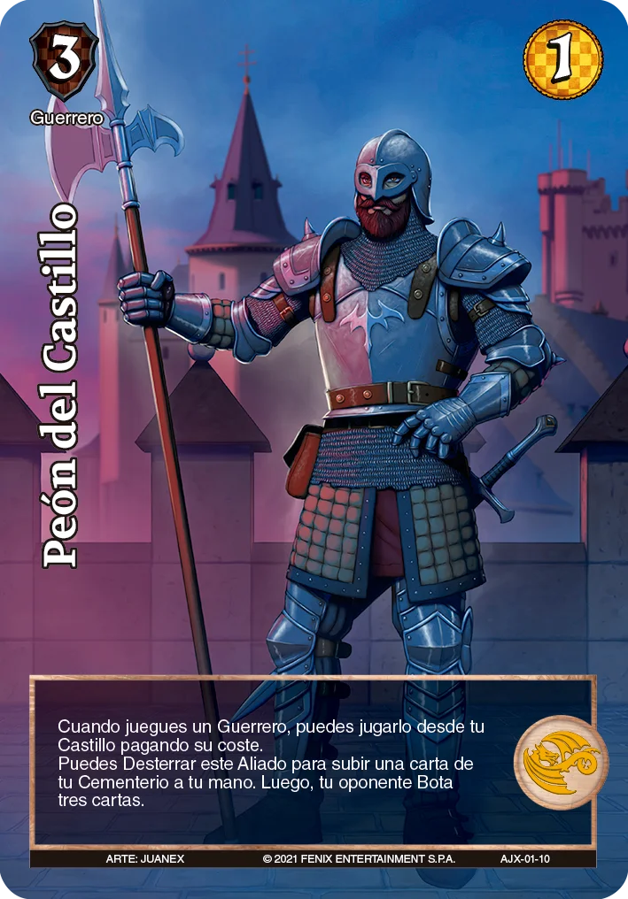 Peón del Castillo 「ajedrez-064」 (ES)