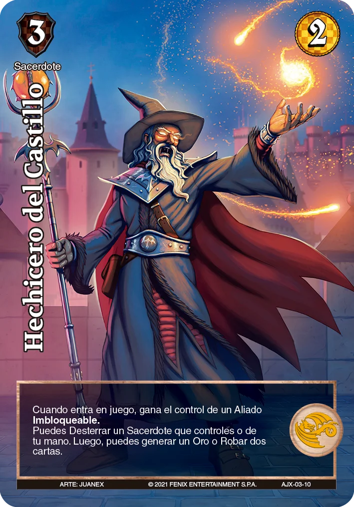 Hechicero del Castillo 「ajedrez-066」 (ES)