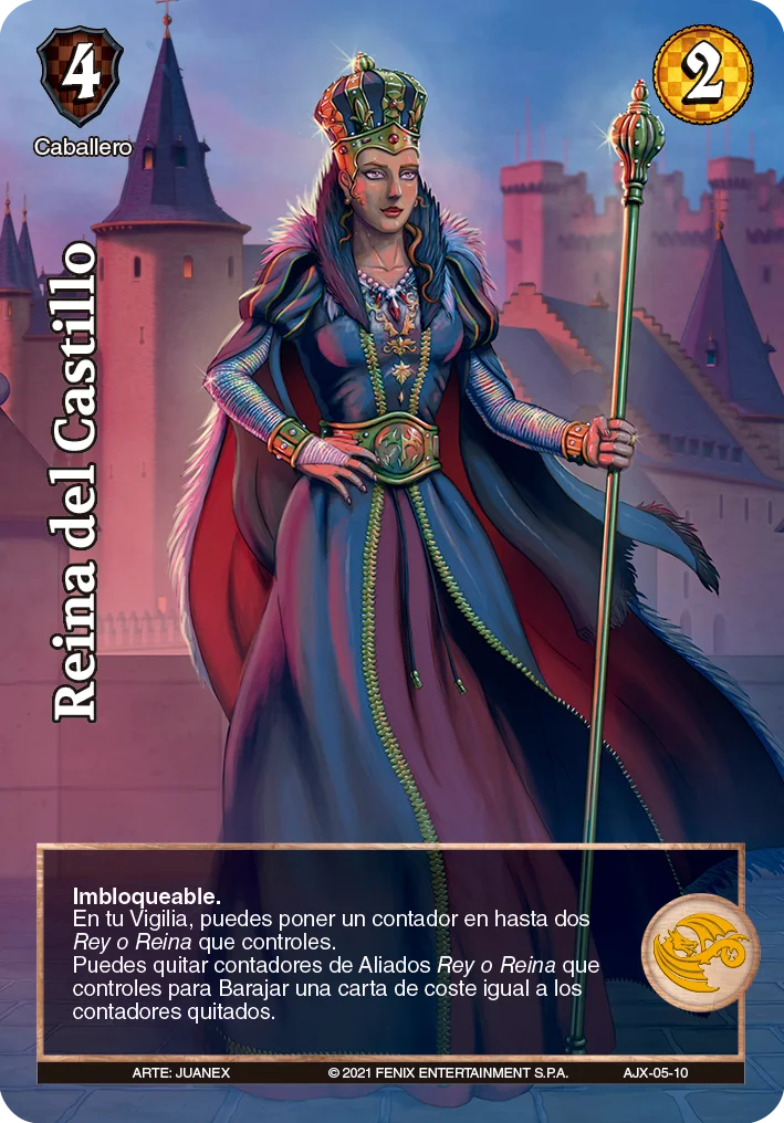 Reina del Castillo 「ajedrez-068」 (ES)