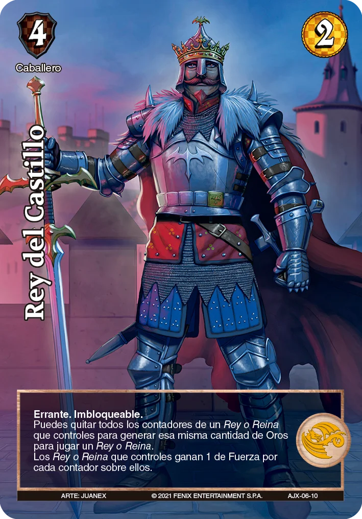 Rey del Castillo 「ajedrez-069」 (ES)