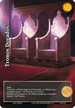 Tronos Dorados 「AJB-027」「ES」