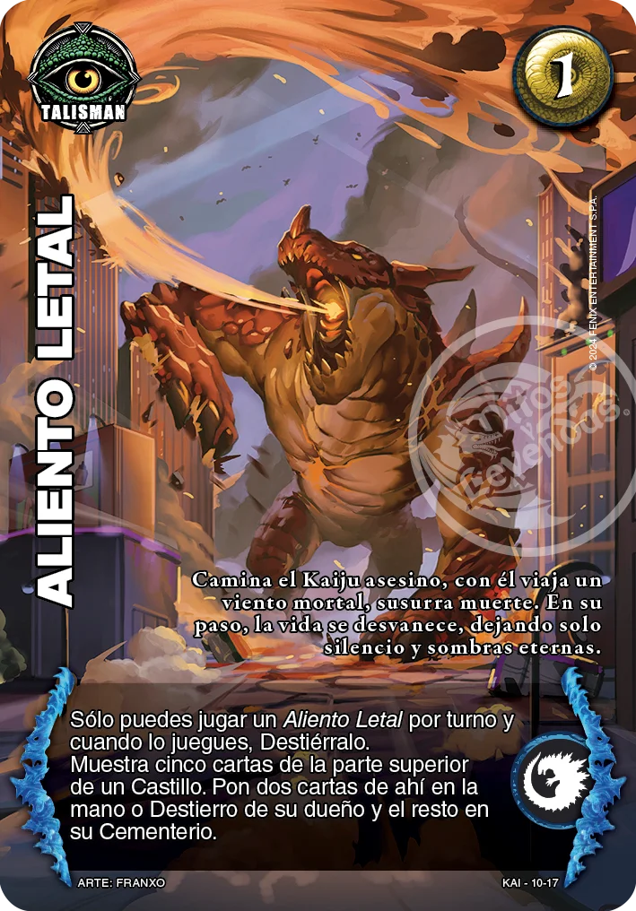 Aliento Letal 「amenazakaiju-010」「ES」