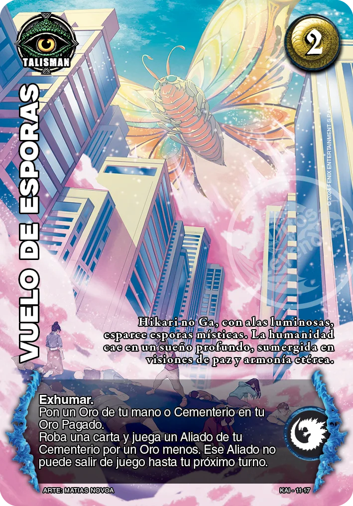 Vuelo de Esporas 「amenazakaiju-011」「ES」