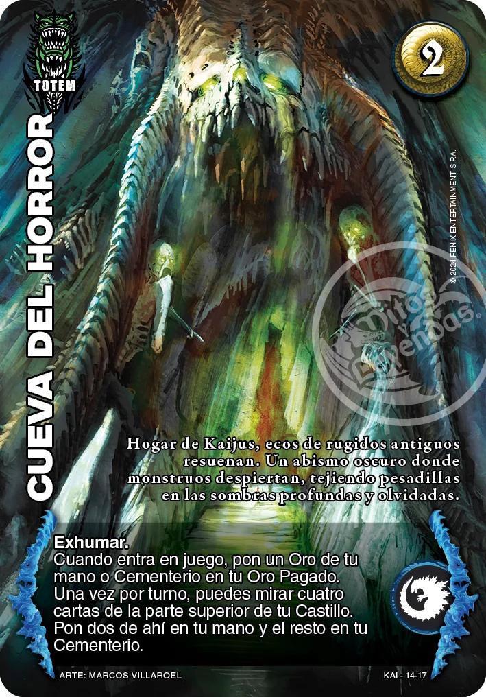 Cueva del Horror 「amenazakaiju-014」「ES」