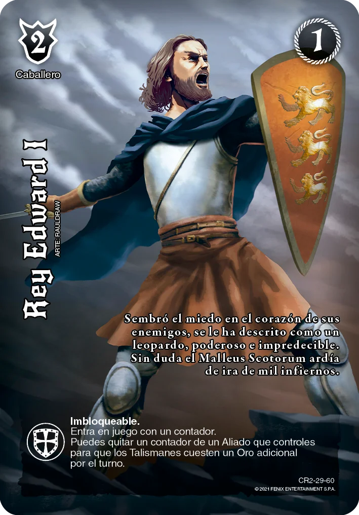 Rey Edward I 「angeles-demonios-291」 (ES)