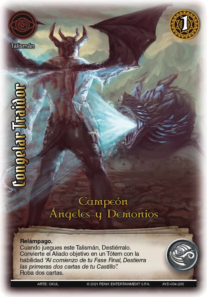 Congelar Traidor 「angeles-demonios-325」 (ES)