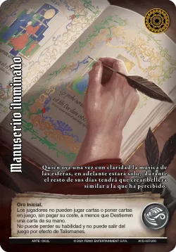 Manuscrito iluminado #037 · Mitos y Leyendas