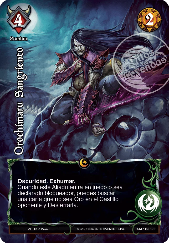 Orochimaru Sangriento 「arsenal-112」 (ES)