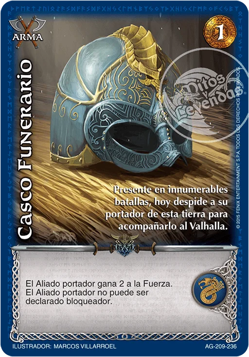 Casco Funerario 「asgard-209」 (ES)