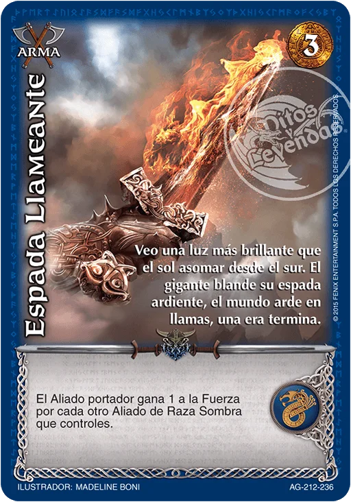 Espada Llameante 「asgard-212」 (ES)