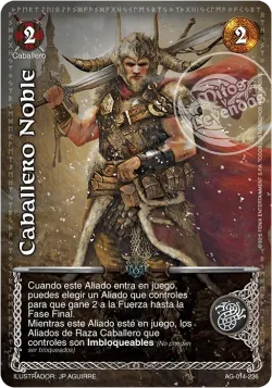 Caballero Noble #014 · Mitos y Leyendas