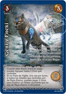 Geri y Freki #039 · Mitos y Leyendas