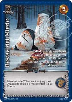 Rocas del Miedo 「AG-218」「ES」