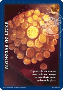 Monedas de Erick 「AG-222」「ES」