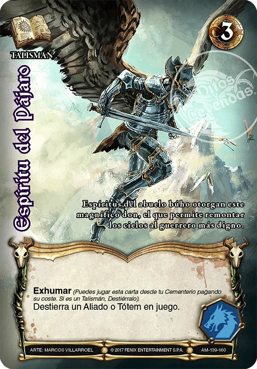 Espíritu del Pájaro 「axis-mundi-143」 (ES)