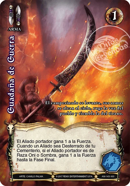 Guadaña de Guerra 「axis-mundi-147」 (ES)