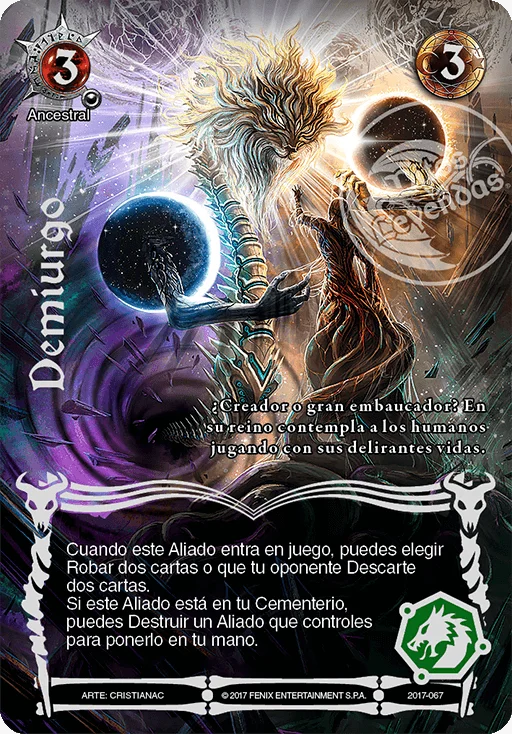 Demiurgo 「axis-mundi-174」 (ES)