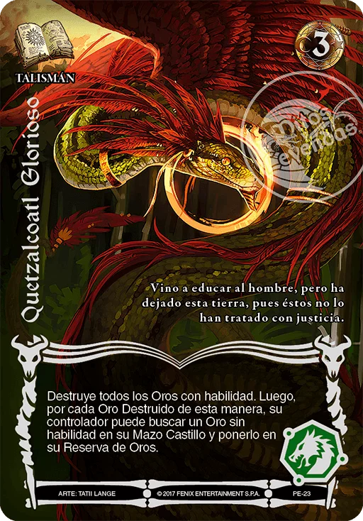 Quetzalcoatl Glorioso 「axis-mundi-187」 (ES)