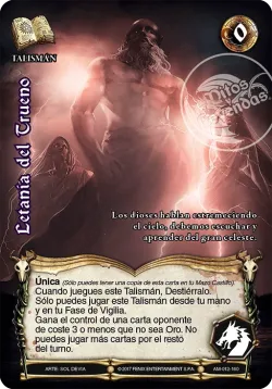 Letanía del Trueno #016 · Mitos y Leyendas