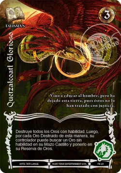 Quetzalcoatl Glorioso 「LAM-187」「ES」