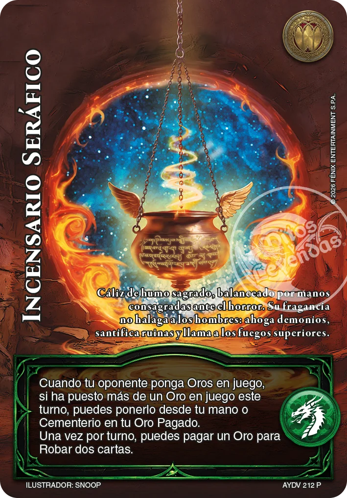 Incensario Seráfico 「ayd-vigilantes-265」「ES」