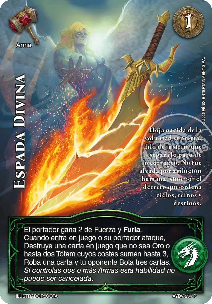 Espada Divina 「ayd-vigilantes-287」「ES」