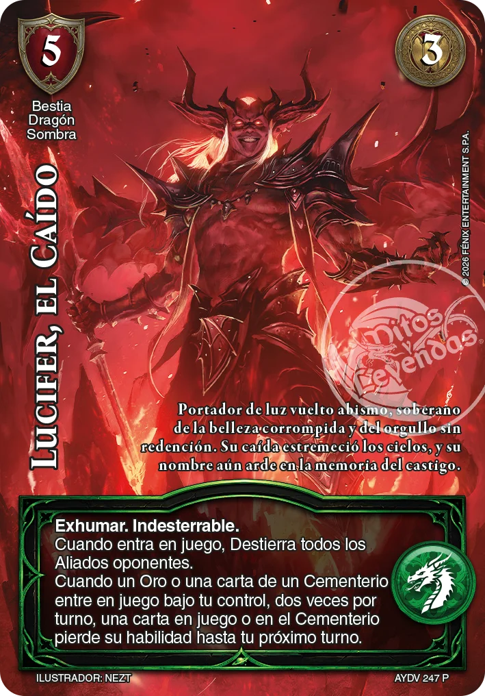 lucifer el caido 「ayd-vigilantes-300」「ES」