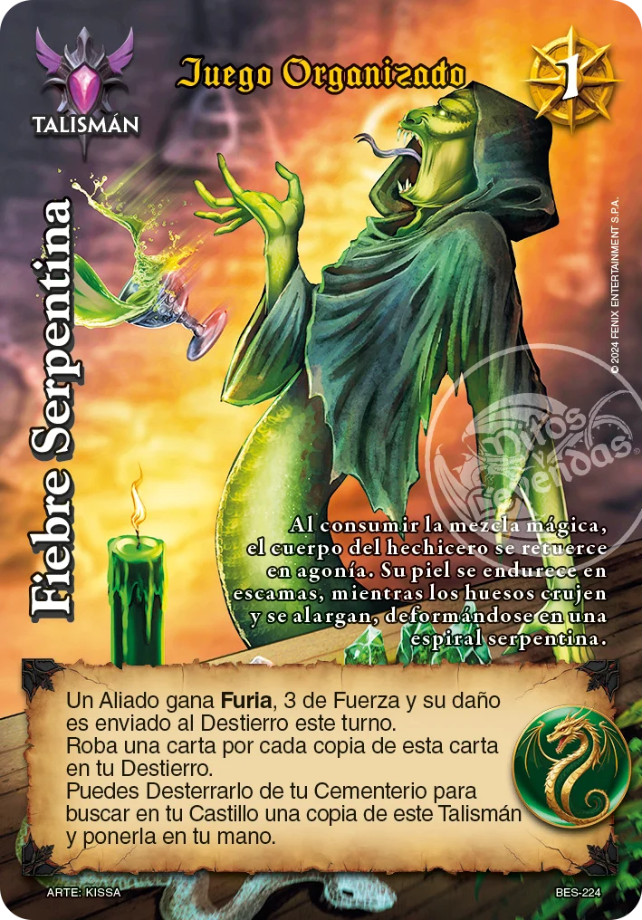 Fiebre Serpentina 「bestiarium-354」「ES」