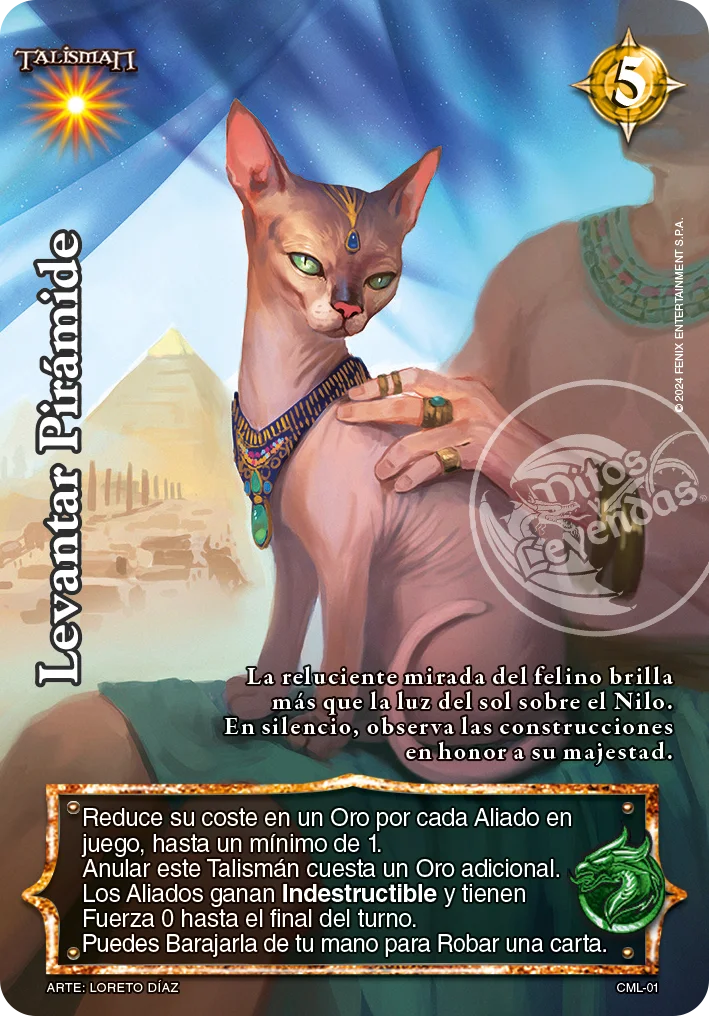 Levantar Pirámide 「bestiarium-384」「ES」