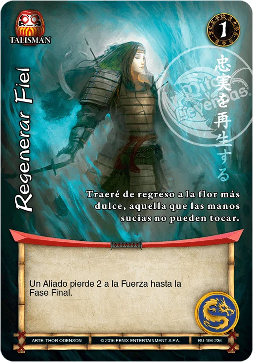 Renegar Fiel 「bushido-196」 (ES)