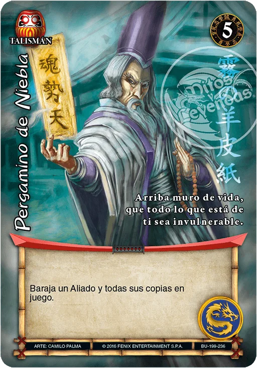 Pergamino de Niebla 「bushido-199」「ES」