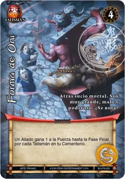 Forma de Oni #079 · Mitos y Leyendas