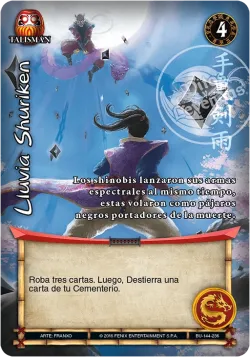 Lluvia Shuriken #144 · Mitos y Leyendas