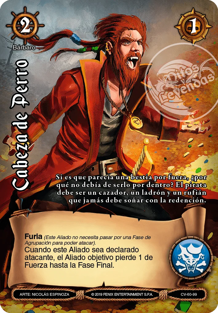 Cabeza de Perro 「calavera-060」 (ES)