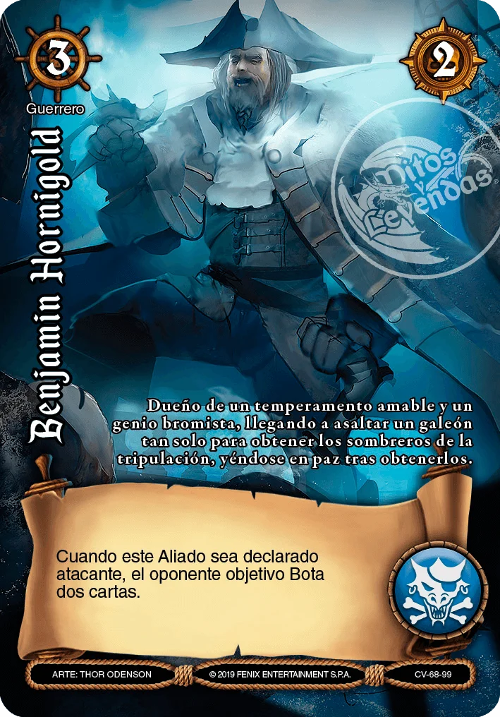 Benjamin Hornigold 「calavera-068」 (ES)