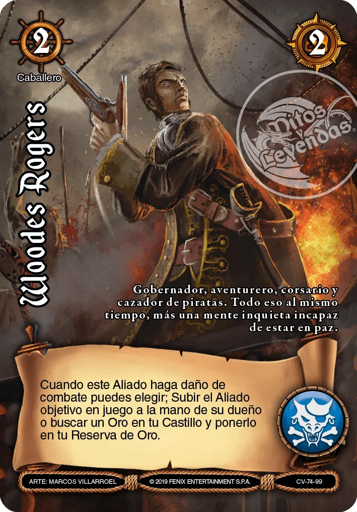 Woodes Rogers 「calavera-074」 (ES)