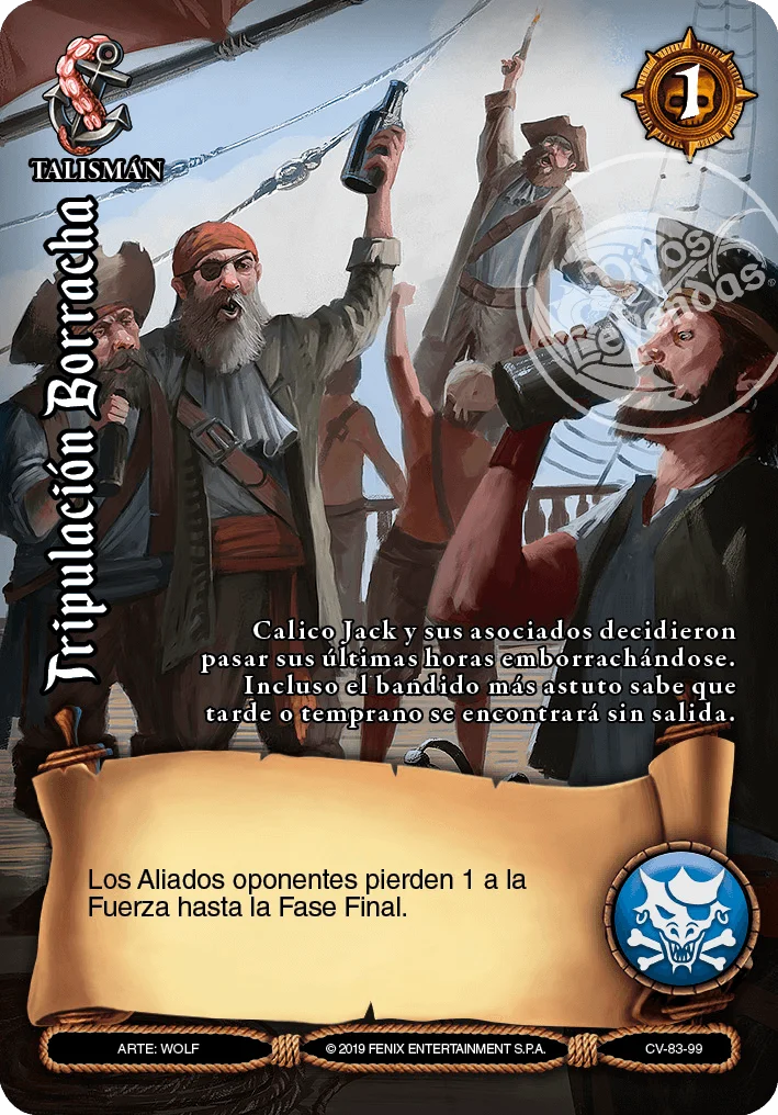 Tripulación Borracha 「calavera-083」 (ES)