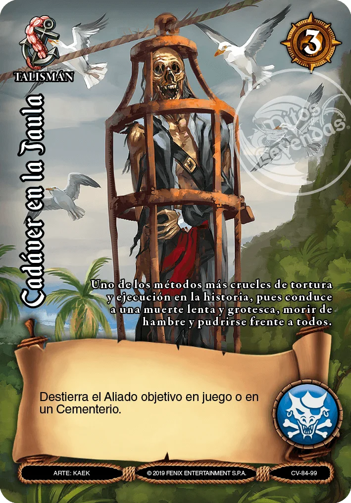 Cadáver en la Jaula 「calavera-084」 (ES)