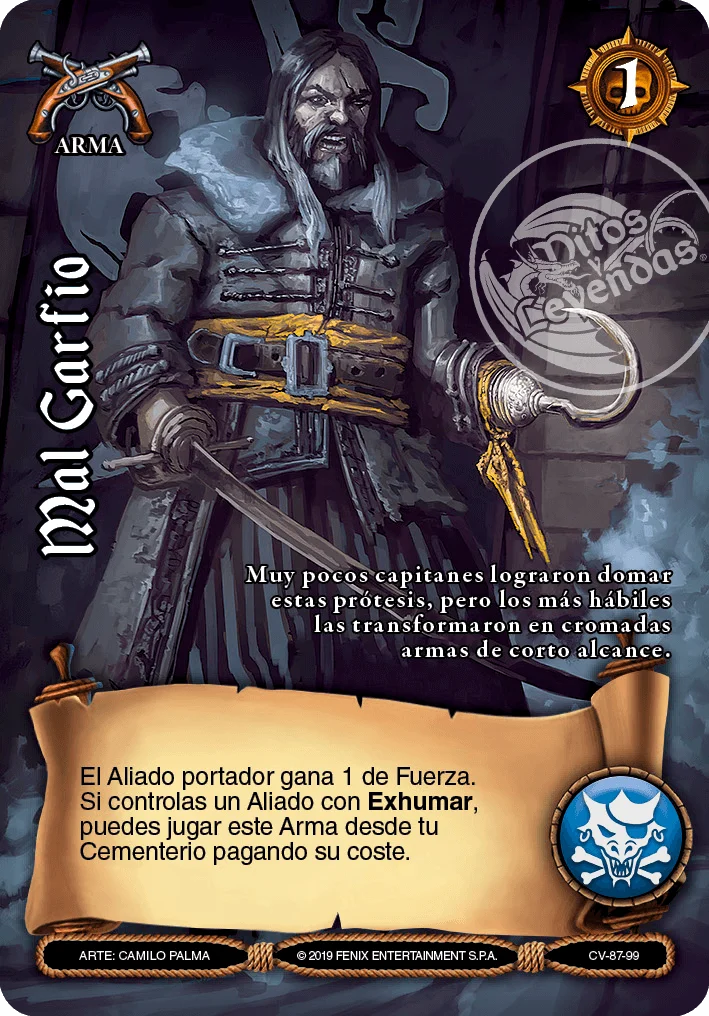 Mal Garfio 「calavera-087」 (ES)