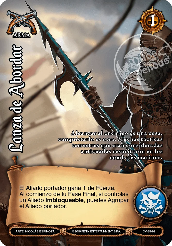 Lanza de Abordar 「calavera-088」 (ES)